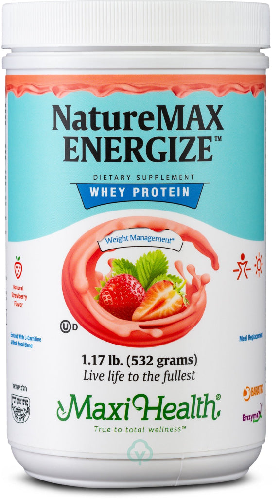 Maxi Health Naturemax Energize Strawberry (Whey) 1.17 Lb Weight Managment