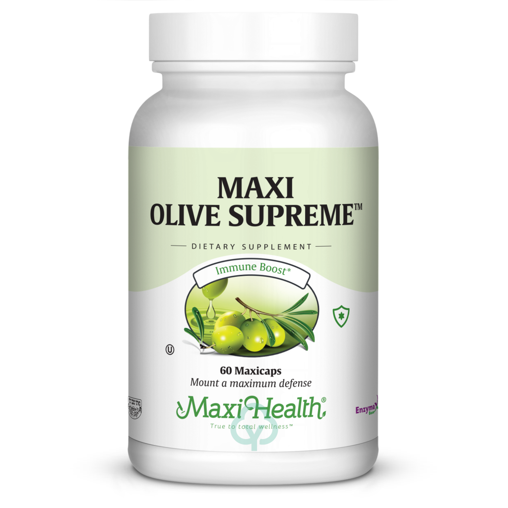 Maxi Health Olive Supreme 60 Caps Immune Support