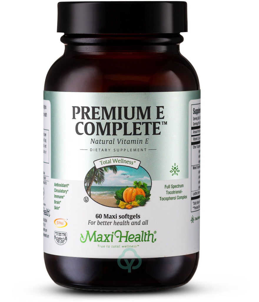 Maxi Health Premium E Complete 60 Gels Total Wellness