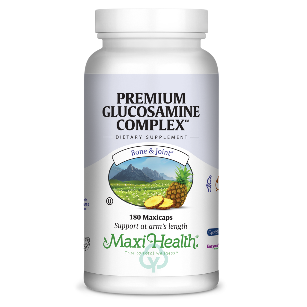 Maxi Health Premium Glucosamine Complex 180 Caps Bone And Joint