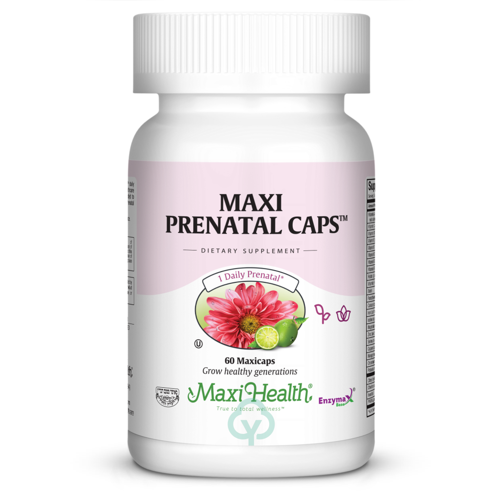 Maxi Health Prenatal Caps 60 Womens