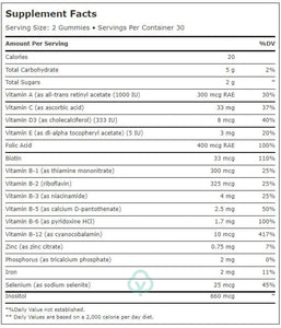 Maxi Health Prenatal Gummies 60 Women’s