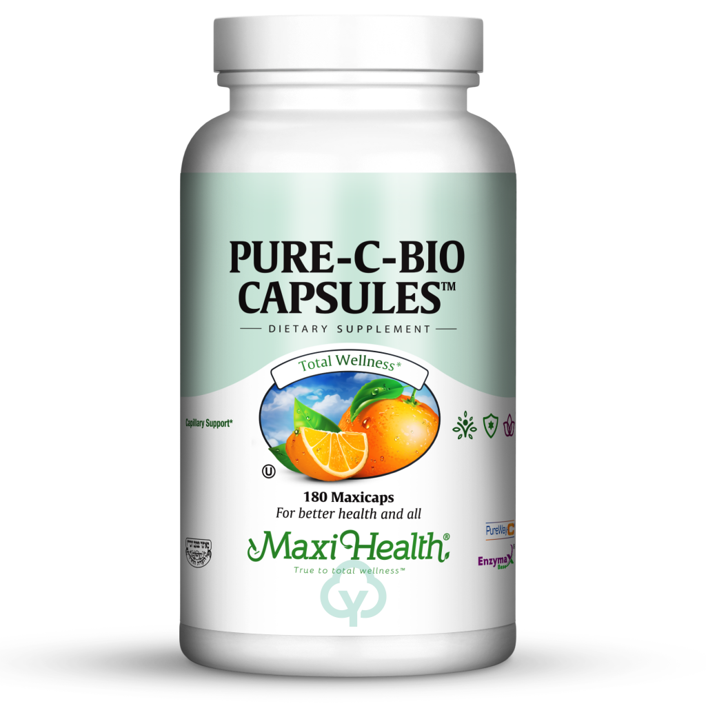 Maxi Health Pure C Bio 600 180 Tabs Womens