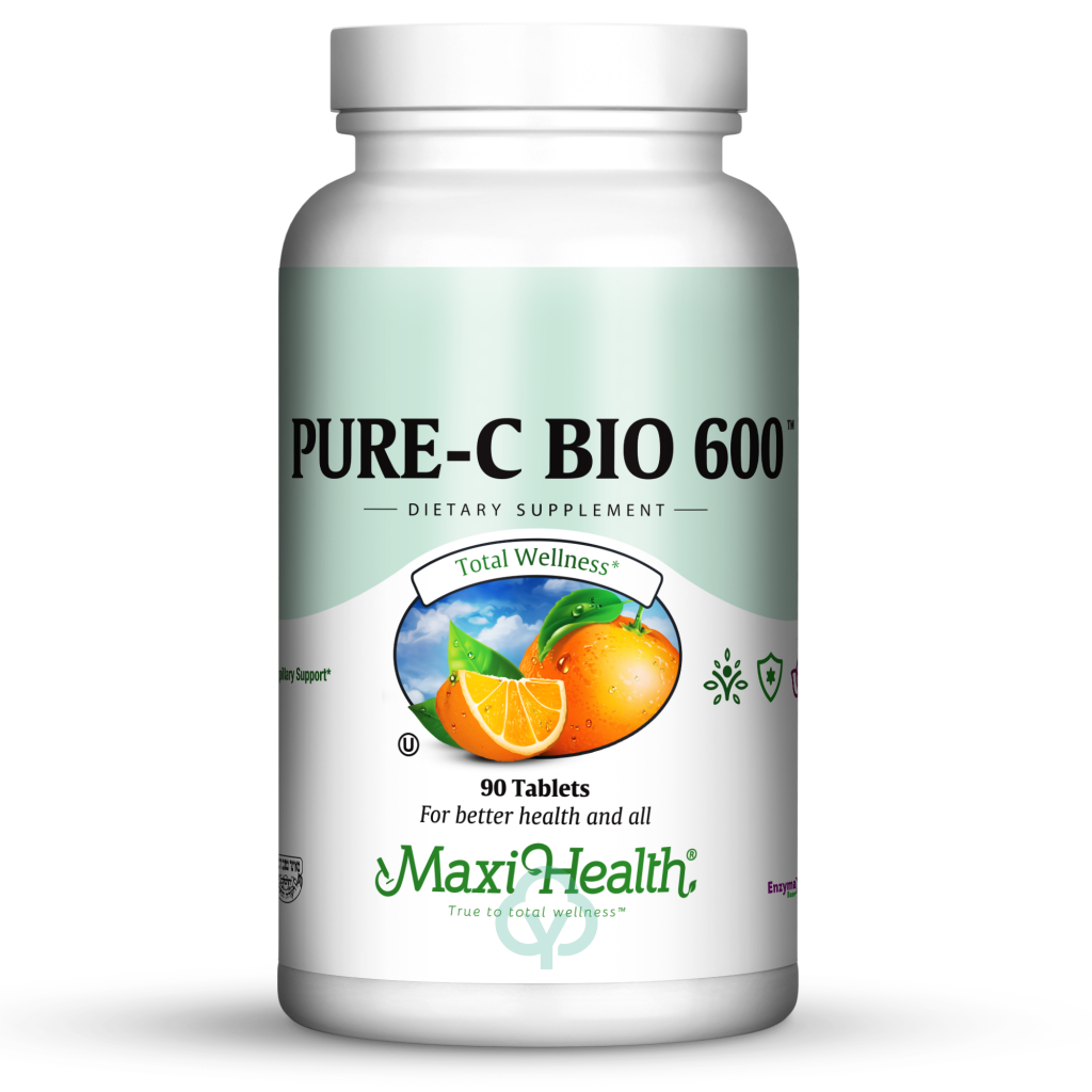 Maxi Health Pure C Bio 600 90 Tabs Womens