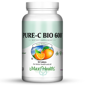 Maxi Health Pure C Bio 600 90 Tabs Womens