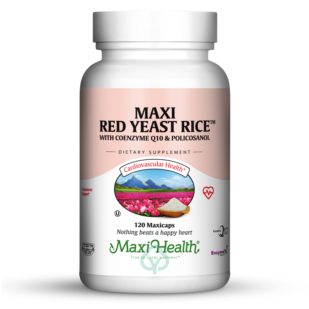 Maxi Health Red Yeast Rice 120 Caps Heart