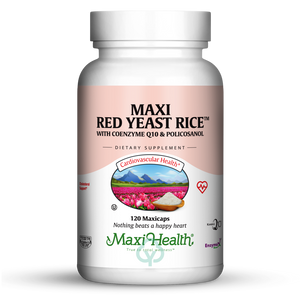 Maxi Health Red Yeast Rice 120 Caps Heart