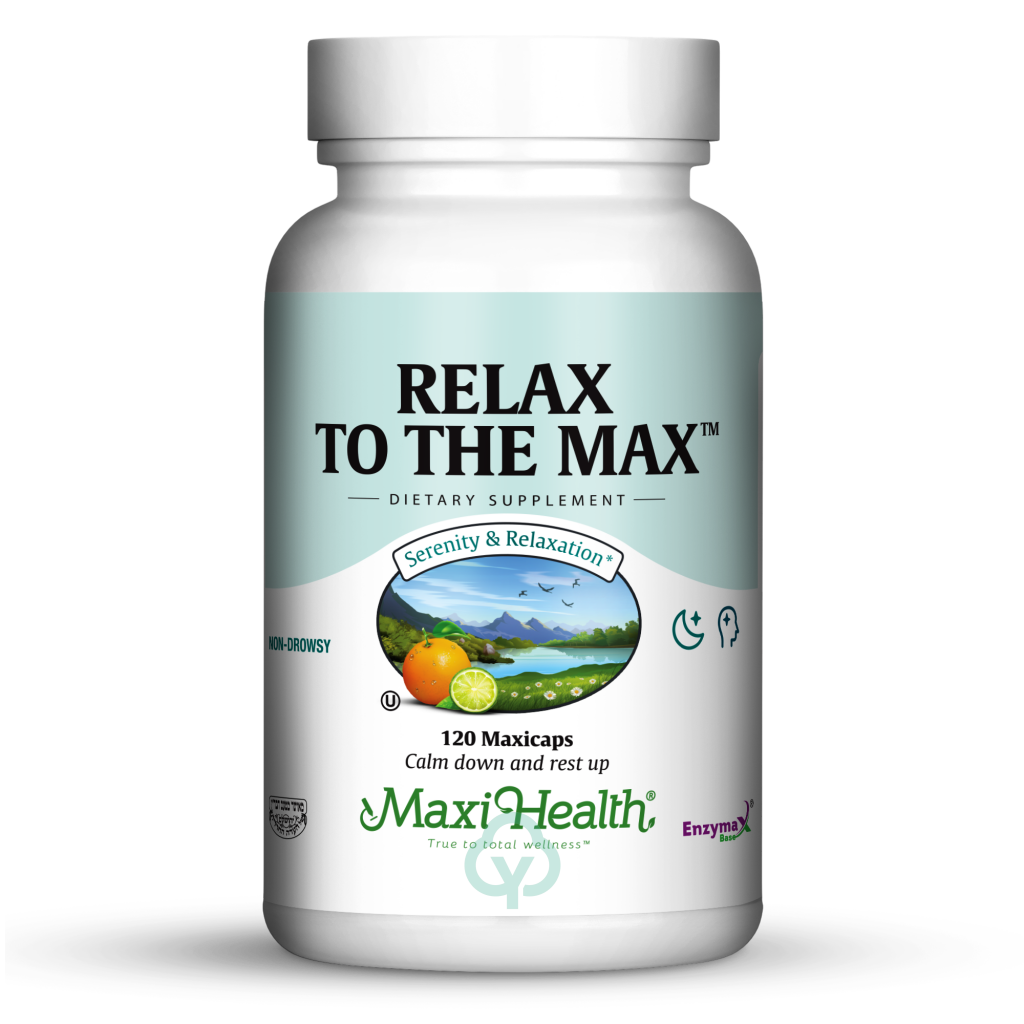 Maxi Health Relax To The Max 120 Caps Serenity & Relaxation