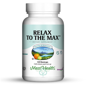 Maxi Health Relax To The Max 120 Caps Serenity & Relaxation