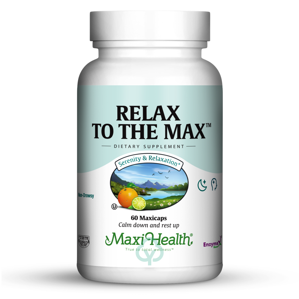 Maxi Health Relax To The Max 60 Caps Serenity & Relaxation