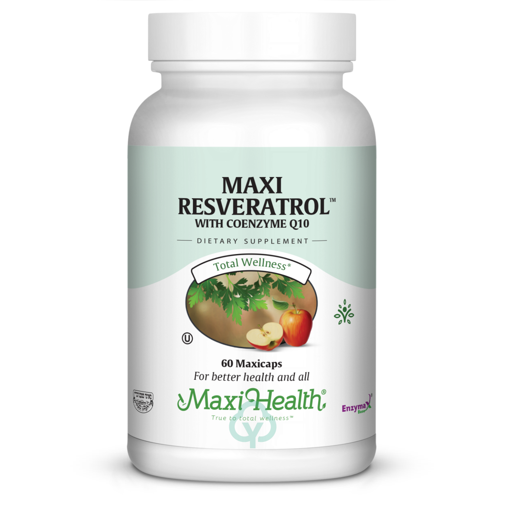 Maxi Health Resveratrol 60 Caps Total Wellness