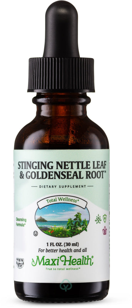 Maxi Health Stinging Nettle & Goldenseal 1 Fl Oz Total Wellness