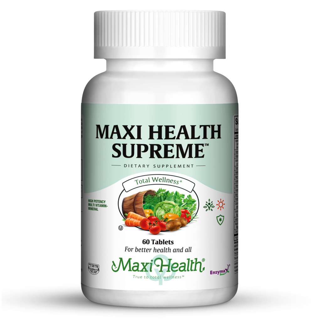 Maxi Health Supreme 60 Tabs Total Wellness Multiples