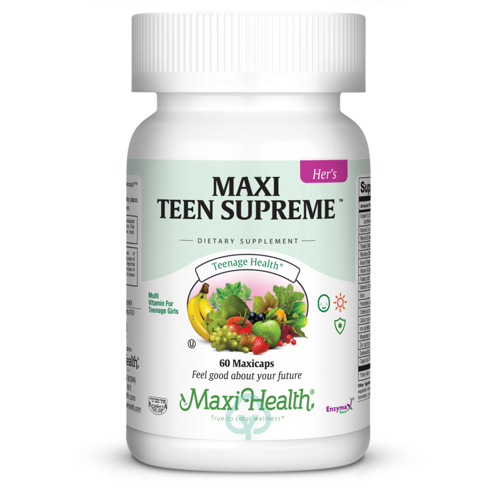 Maxi Health Teen Supreme Hers 60 Caps Teenage