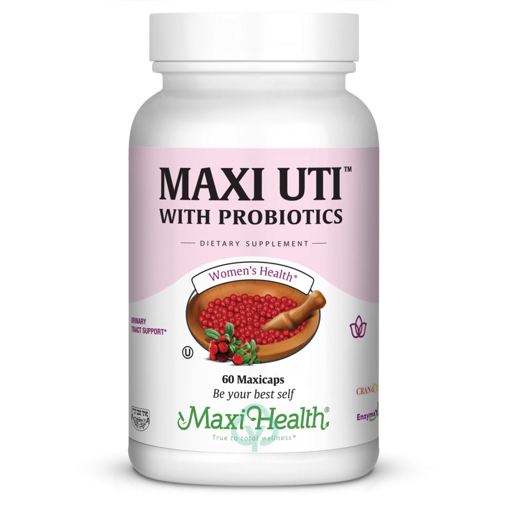 Maxi Health Uti With Probiotics 60 Caps Uti