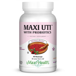 Maxi Health Uti With Probiotics 60 Caps Uti