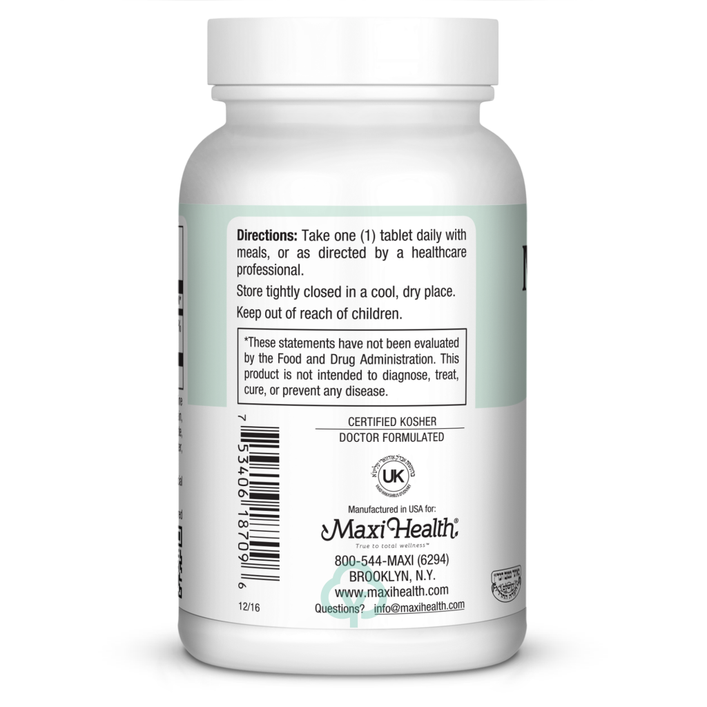 Maxi Health Vitamin D3 1000 Iu Tablets Total Wellness