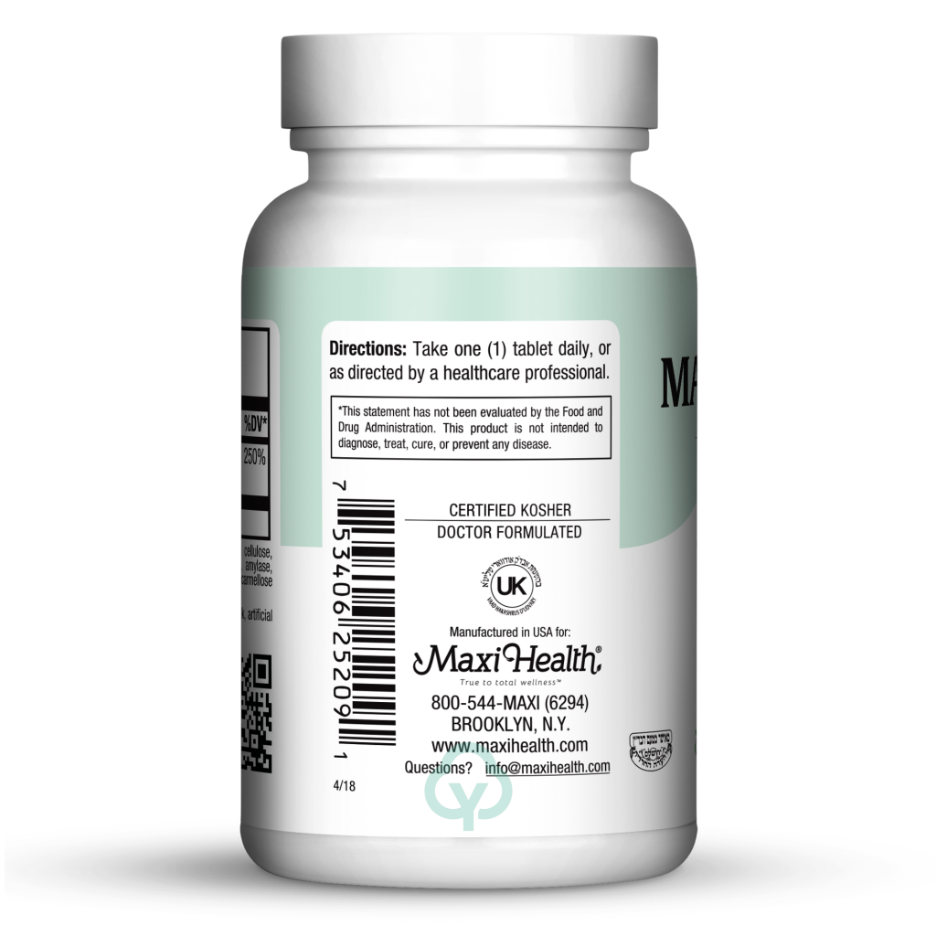 Maxi Health Vitamin D3 2000 Iu Tablets Total Wellness