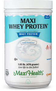 Maxi Health Whey Protein (Unflavored) 1.03 Lb Weight Managment