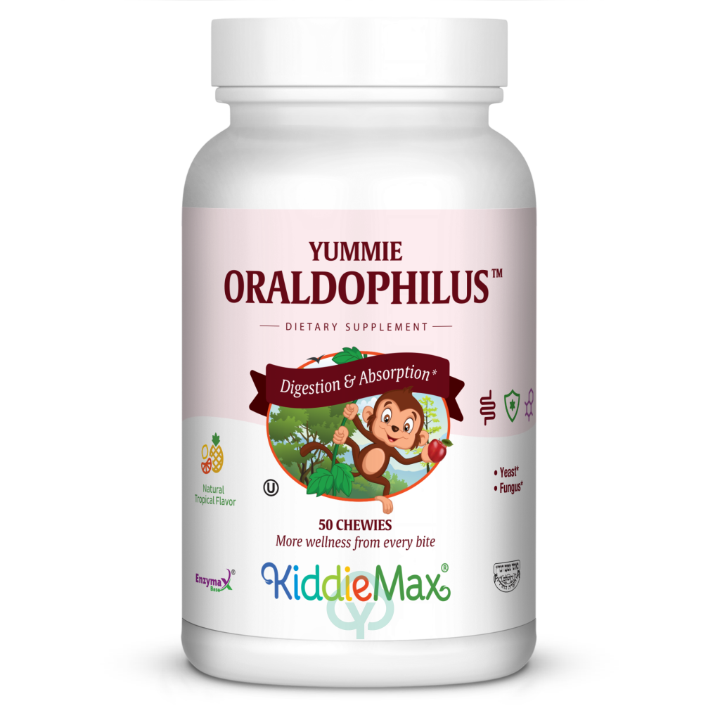 Maxi Health Yummie Oraldophilus 50 Chews Digestion & Absorption