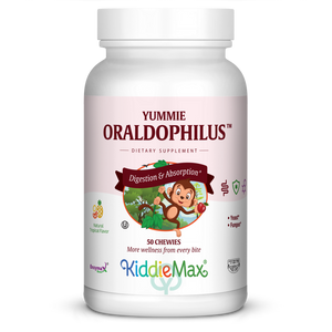 Maxi Health Yummie Oraldophilus 50 Chews Digestion & Absorption