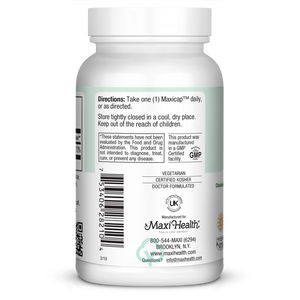 Maxi Health Zinc 30 100 Caps Total Wellness