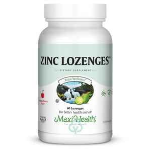 Maxi Health Zinc Lozenges 60 Loz Total Wellness