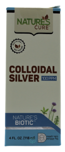 Natures Cure Colloidal Silver Immune Support