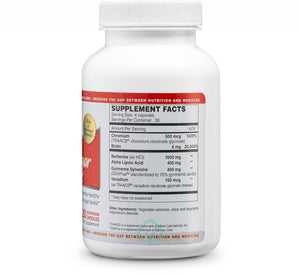 Nutri Supreme Advanced Blood Sugar Support 120 Veg Capsules