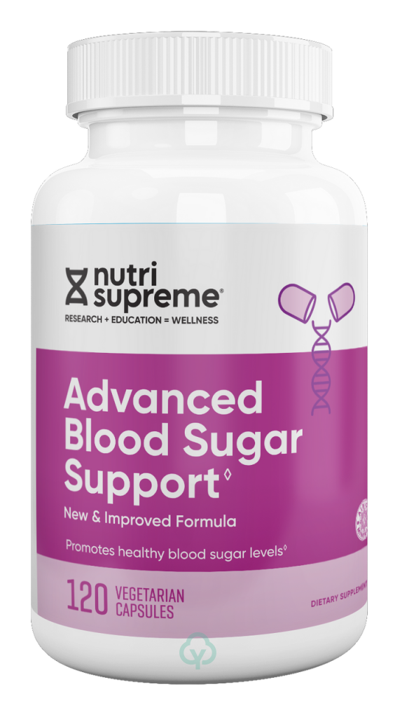 Nutri Supreme Advanced Blood Sugar Support 120 Veg Capsules