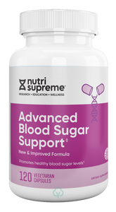 Nutri Supreme Advanced Blood Sugar Support 120 Veg Capsules