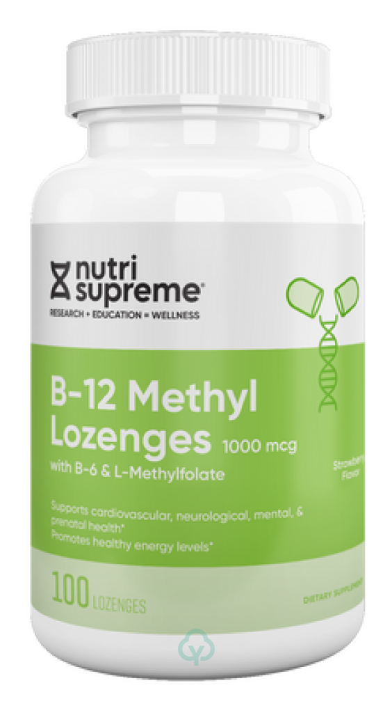 Nutri Supreme B-12 Methyl Lozenges Orange Flavor 100 Tablets Women’s Health