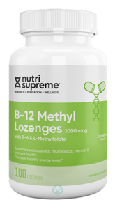 Nutri Supreme B-12 Methyl Lozenges Orange Flavor 100 Tablets Women’s Health