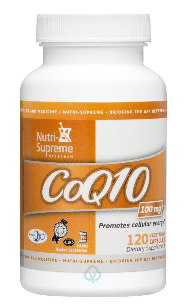 Nutri Supreme Coenzyme Q10 100 Mg 120 Veg Capsules Heart