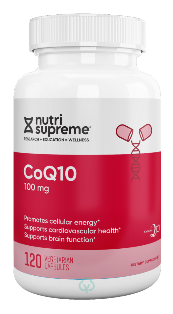 Nutri Supreme Coenzyme Q10 100 Mg 120 Veg Capsules Heart