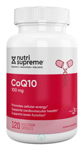 Nutri Supreme Coenzyme Q10 100 Mg 120 Veg Capsules Heart