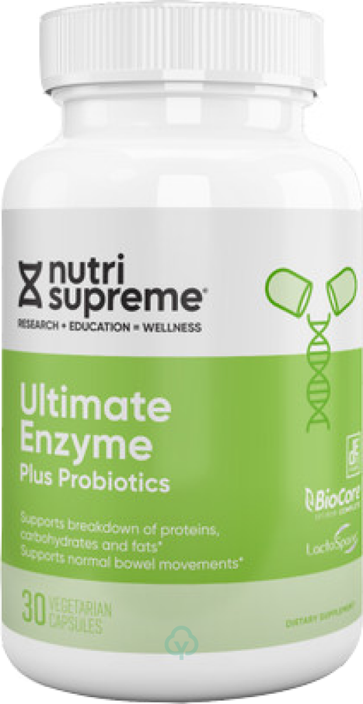 Nutri Supreme Enzyme Plus- Stronger Formula 30 Caps