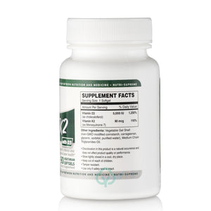 Nutri Supreme K2D3 Softgels Bone Health