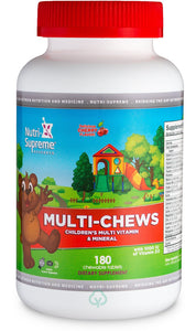 Nutri Supreme Multi Chews Childrens - Cherry 180 Wafers Vitamins