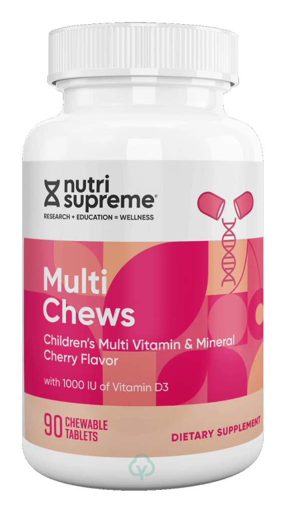 Nutri Supreme Multi Chews Childrens - Cherry 90 Wafers Vitamins