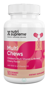 Nutri Supreme Multi Chews Childrens - Cherry 90 Wafers Vitamins