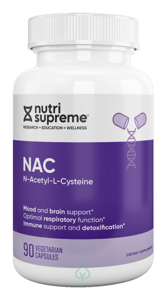 Nutri Supreme Nac - N-Acetyl-L-Cysteine-600Mg 90 Veg Capsules Immune Support