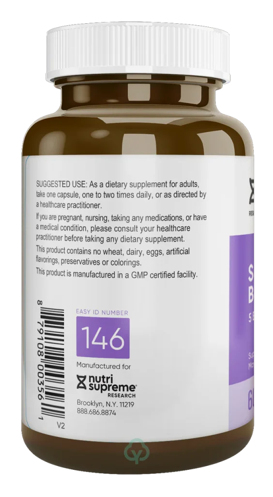 Nutri Supreme Probiotic - Saccharomyces Boulardii 60 Veg Caps