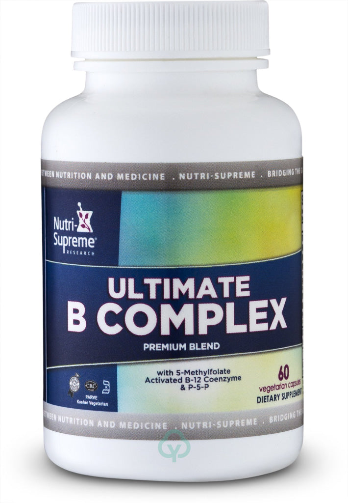 Nutri Supreme Ultimate B Complex - Gold Label 60 Veg Caps Womens Health
