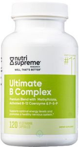 Nutri Supreme Ultimate B Complex - Gold Label 60 Veg Caps Women’s Health