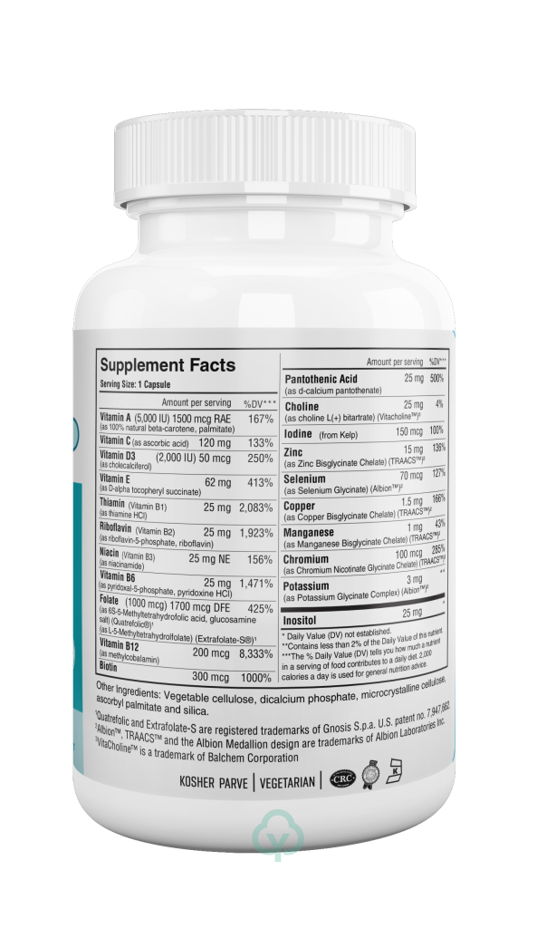 Nutri Supreme Ultimate Multi-Vitamins Once Daily With Folate 90 Veg Capsules Multi Vitamins