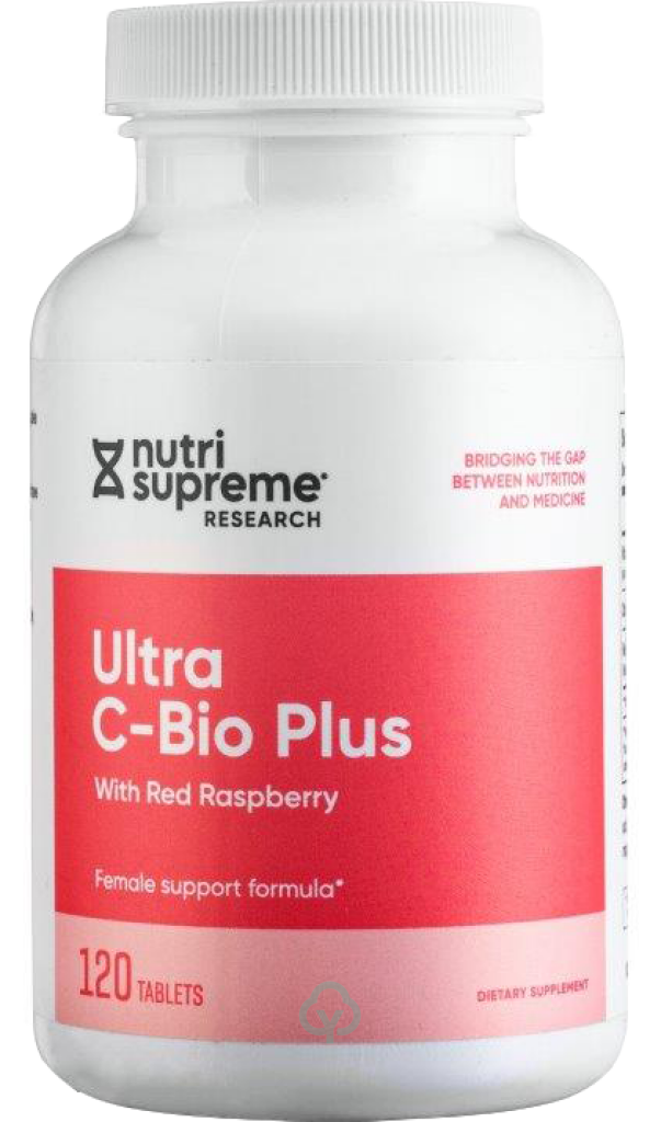 Nutri Supreme Ultra C-Bio Plus With Red Raspberry 120 Veg Tablets Women’s Health