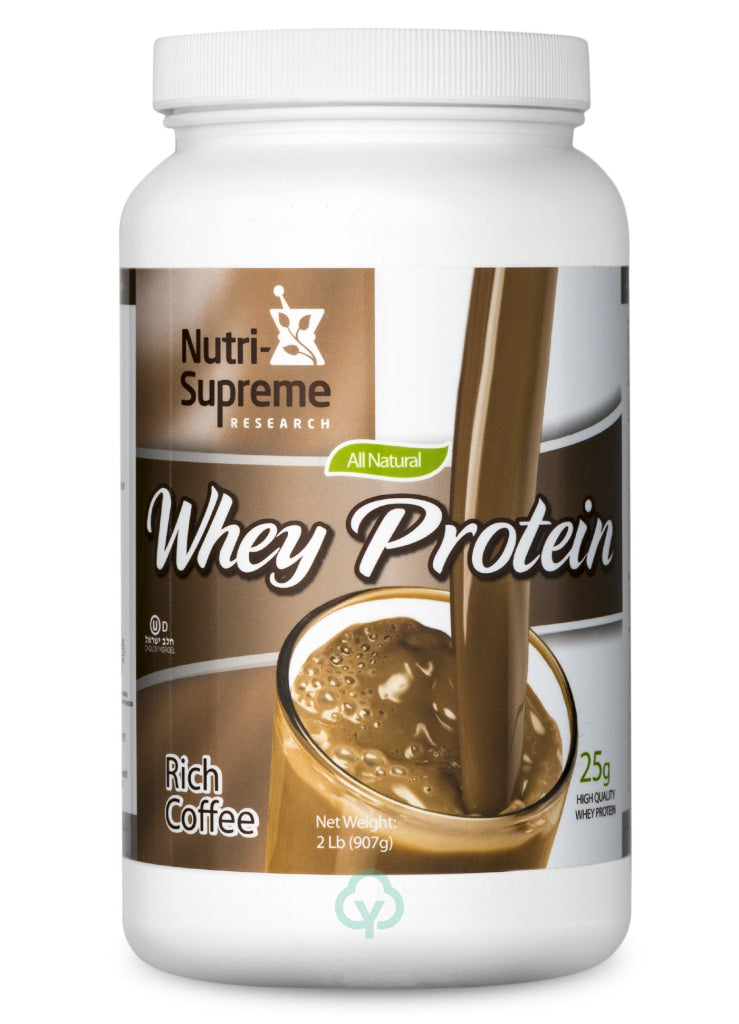 Nutri Supreme Whey Protein Coffee Flavor 2 Lb