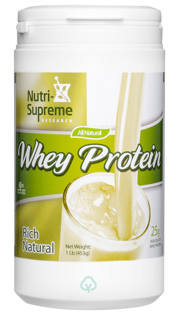 Nutri Supreme Whey Protein Natural Flavor 1 Lb