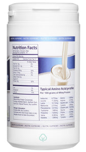 Nutri Supreme Whey Protein Sweet Vanilla Bean Flavor